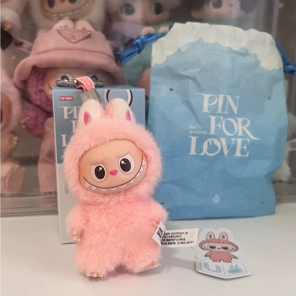 Authentic Popmart Pin for Love Labubu: U
